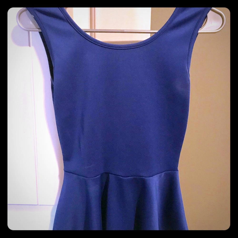 NWT Boutique peplum tank top sz S